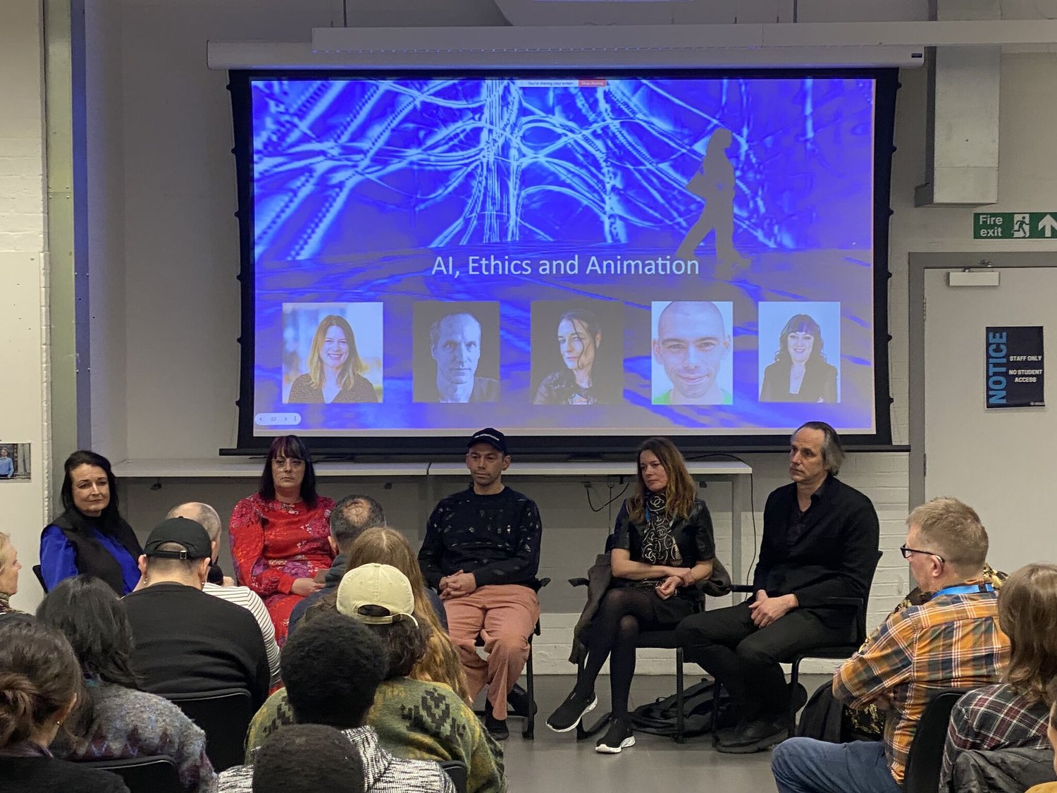 Panel at University of Greenwich — AI, Ethics and Animation